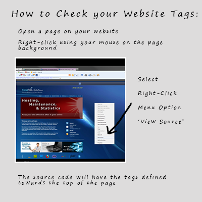 Check for Title and Description Meta Tags