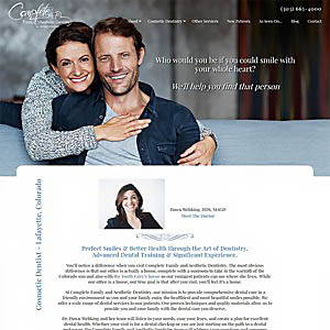 Website Design Dentist Lafayette CO