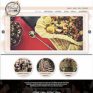 Website Design Elements Catering Events Columbia MS