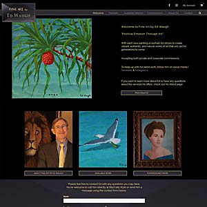 Website Design Fine Art By Ed Waugh Niceville FL