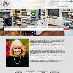 Website Design Kamie Haase Realtor Longview TX
