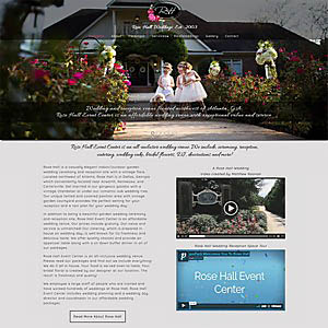 Website Design Rose Hall Event Center Atlanta GA