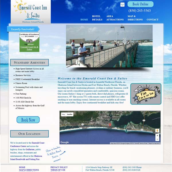 Emerald Coast Inn & Suites - Okaloosa Island - Ft Walton Beach FL