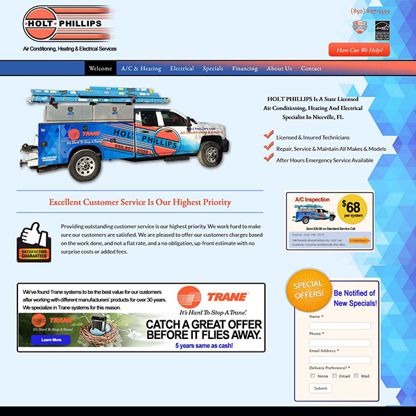 Holt Phillips - Air Conditioning, Heating & Electrical Specialist - Niceville, FL